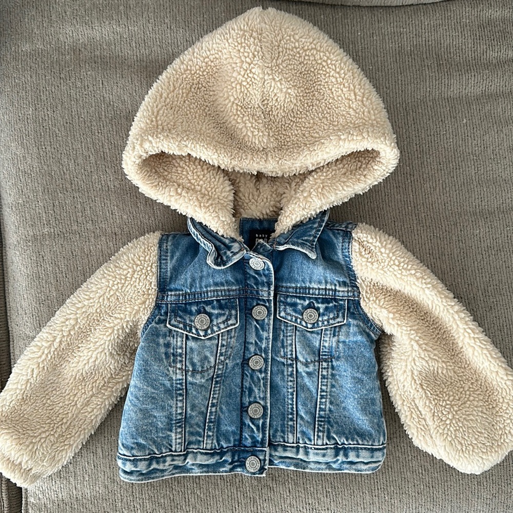 Baby Gap Sherpa/Denim Jacket